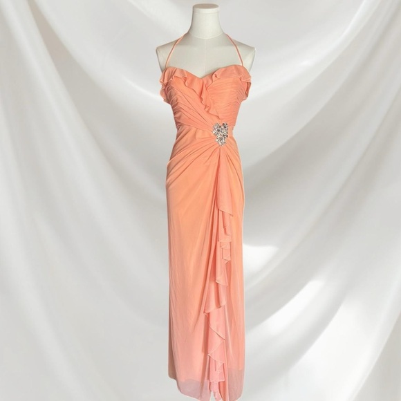 Xscape | Pastel Prom Dress - Picture 7 of 7